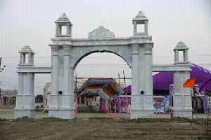 Marble Temple Gate