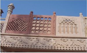Carved Sandstone Jali