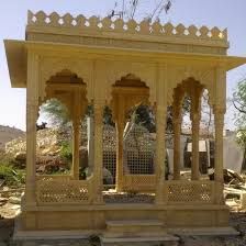 Yellow sand stone temple