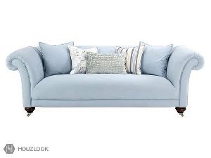 Zest-3-Seater Fabric Sofa