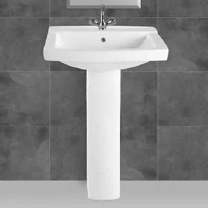 SELVI GOLD Pedestal Wash Basin