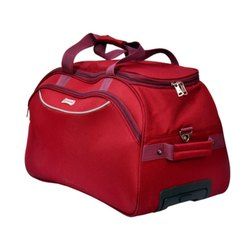Emblem Red Luggage Bags