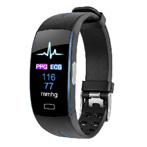 P3 ECG PPG Heart Rate Monitor Blood Pressure Waterproof Smart Bracelet Open SDK