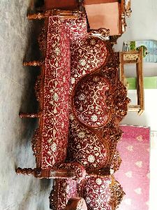 Wooden Carved Sofa Set