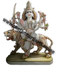 Durga Maa Marble Statue