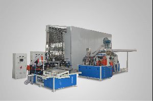 Automatic production line of paper tube machine