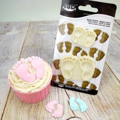 Baby Feet Baby Shower Cutters 2 Piece Set Cake Tools