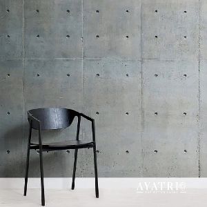 Metal &amp; Concrete Wallpaper