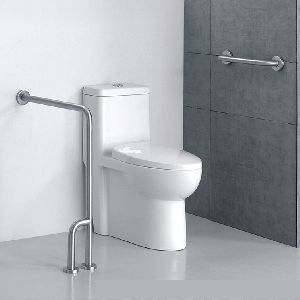 Stainless steel toilet and bathroom safety flip up folding grab bar