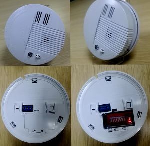 Fire detector fire alarm smoke detector optical smoke alarm with dual voltage