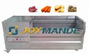 Brush Roller Potato Carrot Washing And Peeling Machine