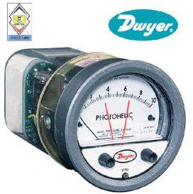 Dwyer A3000-00 Photohelic Pressure Switch Gage, For Air Noncombustible, Noncorrosive Gases, Specialities : High Quality