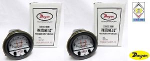 Dwyer A3000-50CM Photohelic Pressure Switch Gages