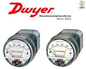 Dwyer A3201 Photohelic Pressure Switch Gages, For Compatible Gases, Specialities : High Quality, Long Working Life