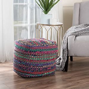 Braided Poufs and Stools