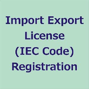 import export code registration service