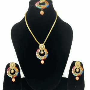 Beautfiul Multi Beads Necklace Set