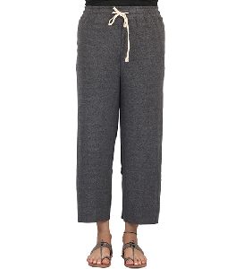 Comfortable Grey ankle casual Trouser