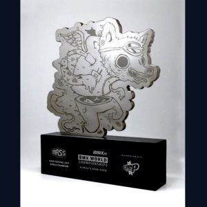 2D Sculpture Acrylic Trophy