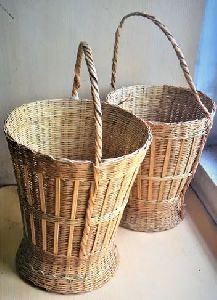 Bucket Type Bamboo Baskets