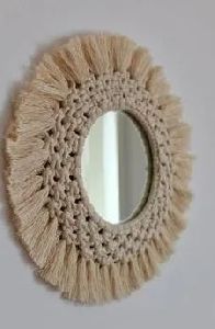 Crochet Wall Mirror