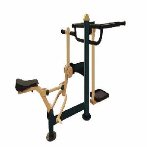 COMBINATION OUTDOOR FITNESS EQUIPMENT HORSE RIDE STATION / AIR SWING FOR OPEN GYM