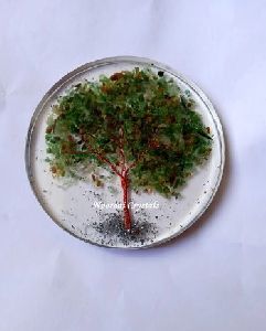 Green Aventurine Orgonite Coaster