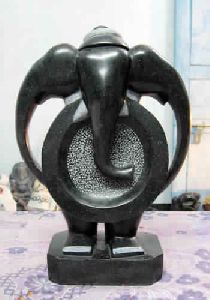Black Granite Sculpture