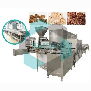 Chocolate Cereal Bar Moulding Line
