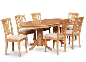 wooden dining table