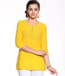 Plain Short Kurti