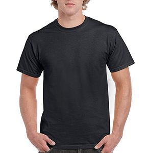 Black Round Neck T-Shirt