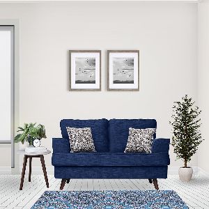 Blue Joy Two Seater Sofa