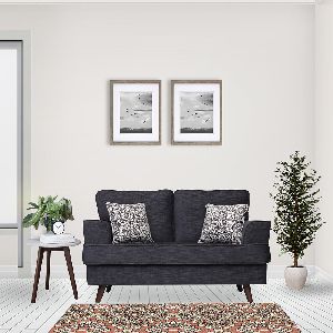 Grey Joy Two Seater Sofa