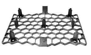 Single Crown Wheel Loading Grid for Sealed Quench Furnace