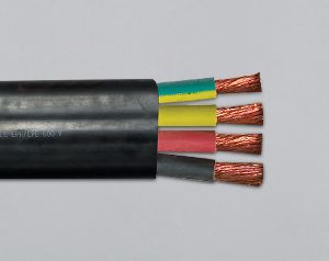 PVC Flat Submersible Pump Cables Without Ground