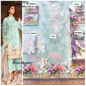 Luxury Lawn Embroidered Collection Block Buster Vol 2 By Cs