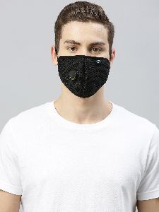 Black Head Band Face Mask