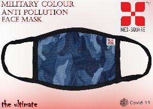 Military Colour Anti Pollution Face Mask