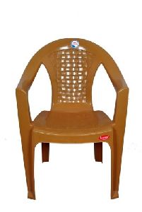 Brown Plastic Tent Chair