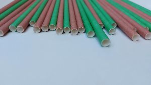 Solid Color Paper Straw