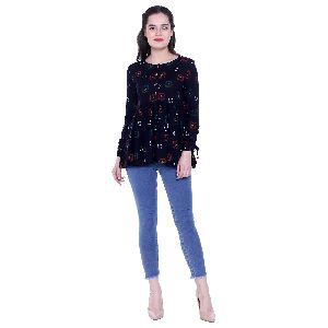 Cotton Girls Designer Tops, Size : M, XL, XXL, Feature : Breathable, Dry  Cleaning, Easy Washable at Rs 299 / Piece(s) in Navsari