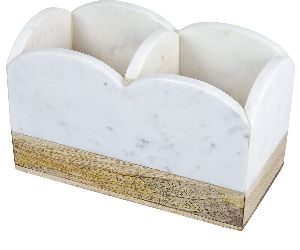 Marble Cutlery Stand