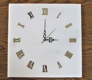 Modern Marble Wall Clock
