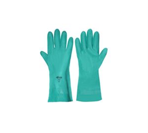 Flock lined Nitrile Industrial Hand Gloves