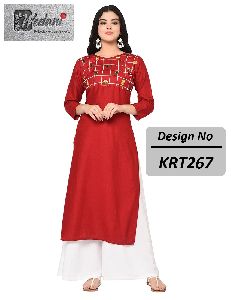 rayon kurti