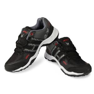 HRV SPORTS Mens Black & Grey Running Shoes