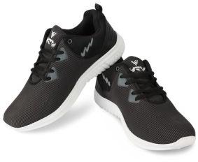 HRV SPORTS Mens Grey & Black Running Shoes