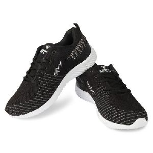 HRV SPORTS Me\'s Black & White Running Shoes