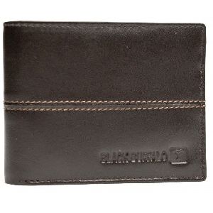 Black Buffalo Two Stitch Leather Wallet
